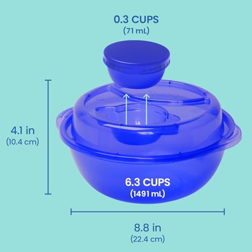 Bentgo Easyboxes Salad-to-Go Containers - 8-Piece Set: 4 Bowls