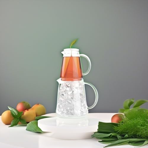 Tea Forte Tea Over Ice Steeping Pitcher Set, 2 Piece