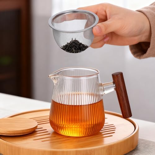IMIKEYA 4Pcs Stainless Steel Tea Strainer Mesh Filters for Teapot