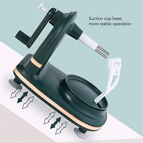 Hand Cranked Apples Peeler, Fruit Peeler with Cutter Apples Corer