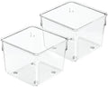 iDesign Linus Plastic Kitchen Drawer Organizer for Silverware