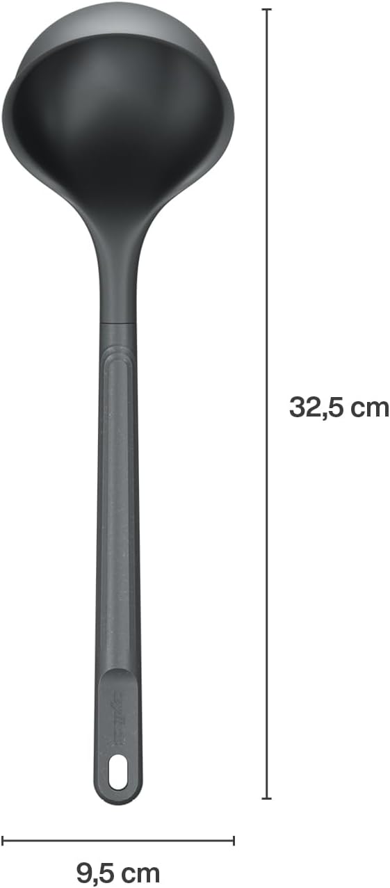 Zyliss Large Ladle, Sustainable Wheatstraw/Nylon, Soup Ladle - Image 2