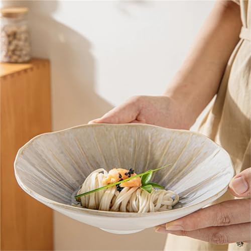 Glass Salad Bowls, Mixing,High Color Kiln Change 7.5 Inch Ceramic Bowl