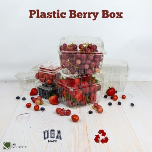 75-Pack Quart Produce Containers for Farmers Markets