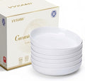 Pasta Bowls Set of 6, 8.8" 37oz Salad Serving Bowls