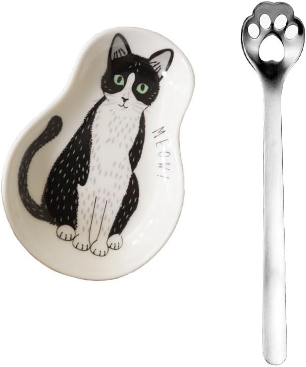 Coffee Spoon Rests and Cat Claw Spoon by KiaoTime