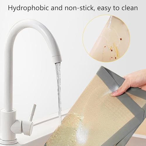 Silicone Baking Mats,30X21Cm Cut Corner Silicone Baking Mat Nonstick