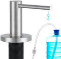 Gappo Soap Dispenser, Brushed Nickel, 47" Extension Tube Kit