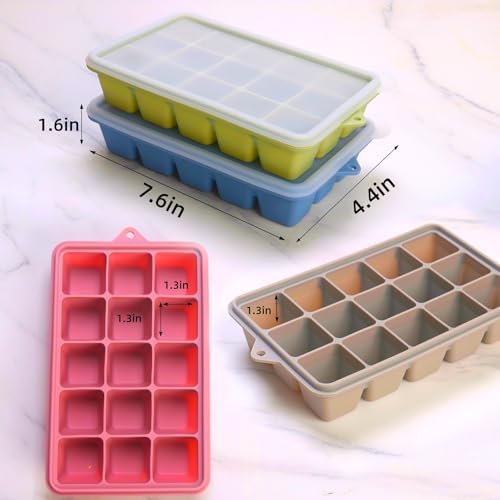 2 Tbsp. Silicone Freezer Molds - Perfect for Storing Garlic, Herbs