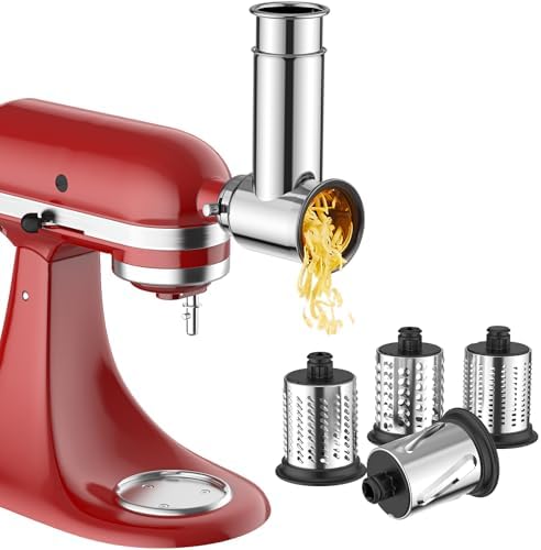 InnoMoon Slicer Shredder Attachment for KitchenAid Mixer