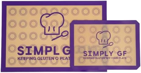 Silicone Baking Mat Set of 2, Non-Stick Cookie Sheet Liners