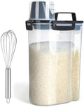 Uppetly Rice Airtight Dry Food Storage Containers, BPA Free Plastic