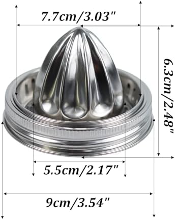 2-Piece Stainless Steel Lemon Squeezers