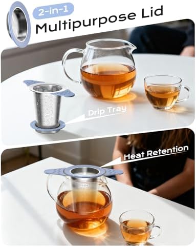 Tea Infuser for Loose Leaf Tea,Stainless Steel Tea Infuser with Heat