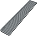 ZAPPOWARE Silicone Sink Holder Tray, 17.7"x3.1", Gray