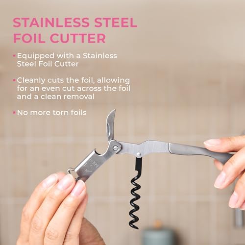 Pocket Prestige Waiters Corkscrew By Coutale Sommelier - Stainless