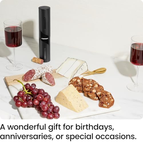 Chefman Electric Wine Opener Makes Opening Bottles Fast, Foolproof