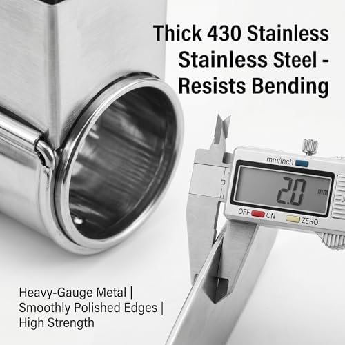 Handheld Rotary Cheese Grater, 430 Steel