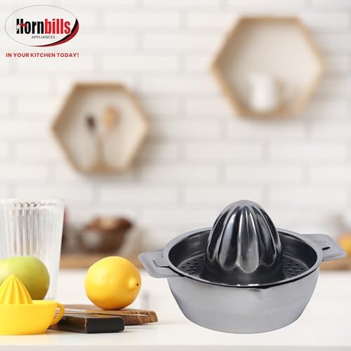 Stainless Steel Lemon Squeezer, Manual Citrus Juicer