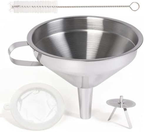 Kitchen Funnel with Fine Filter