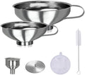 Yevior Canning Funnel for Filling Mason Jars,Bottles (5-Pack)