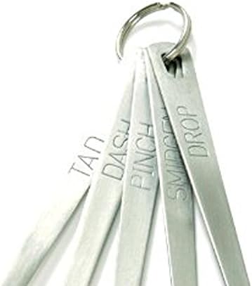 Norpro Mini Stainless Steel Measuring Spoons, Set of 5