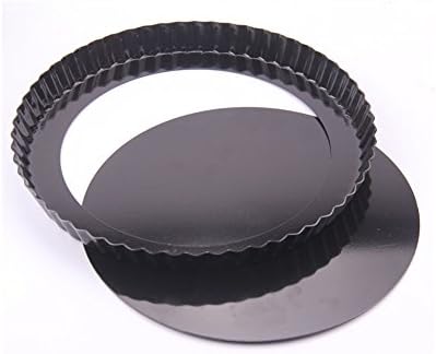 Gabkey 2 Pack Quiche and Tart Pan 6 inch(16cm) Removable Bottom