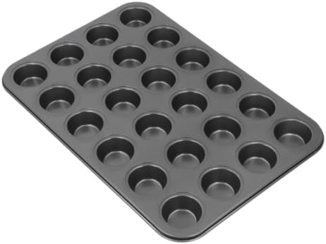 Mini Muffin Trays, 24 Cup Muffin Tray,Muffin Pan Nonstick Carbon Steel
