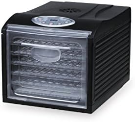 Samson Silent 6-Tray Dehydrator, BPA-Free Plastic Trays