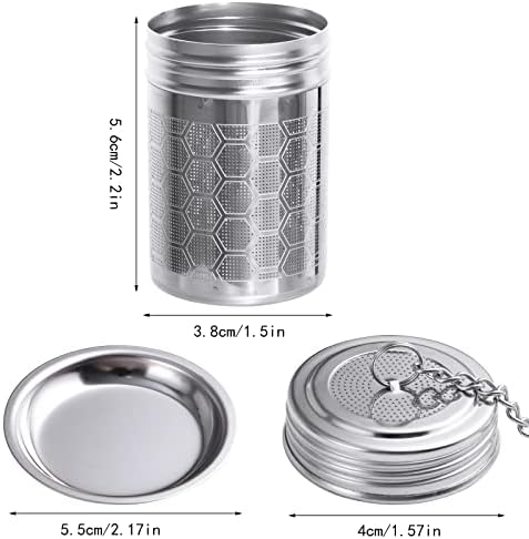 2 Pack Tea Infusers For Loose Tea, 304 Stainless Steel, 2 Inch