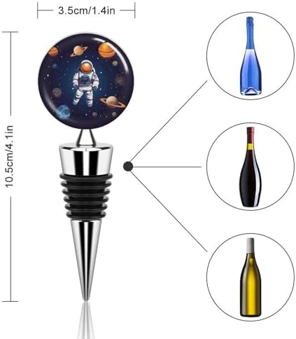 Space Astronaut Wine Stoppers for Wine Bottles Vacuum Wine Bottle