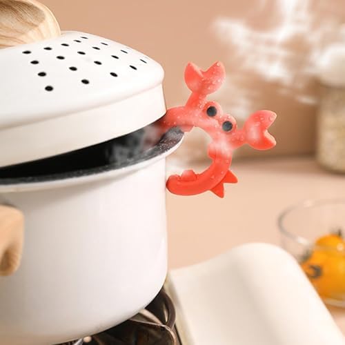 4 Pcs Crab Spatula Holder, Crab Spoon Holder for Pot, Crab Utensil