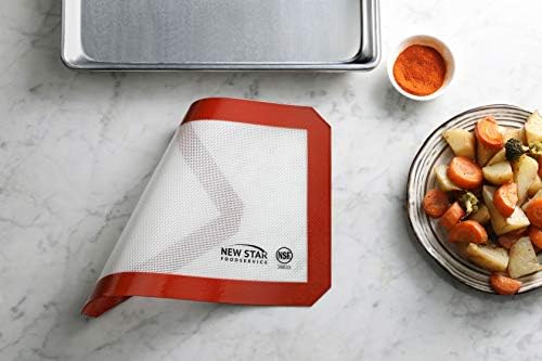 New Star Foodservice Commercial Grade Silicone Baking Mat Non-Stick