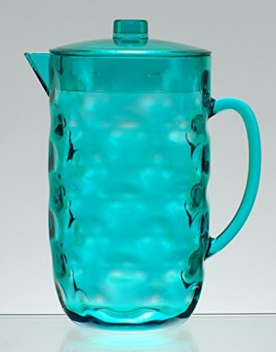 QG Acrylic Plastic Pitcher with Lid BPA Free - Great for Iced Tea &