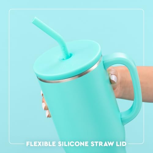 Swig Life 40oz Insulated Mega Mug with Handle & Straw, Trick or Treat