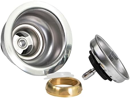 Highcraft 9754 Kitchen Sink Drain Assembly, 3-1/2 Inch