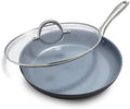 GreenPan Lima Hard Anodized 12" Frying Pan Skillet with Lid, Ceramic