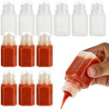 12 Pcs 2oz Salad Dressing Container to Go, Leak Proof Condiment