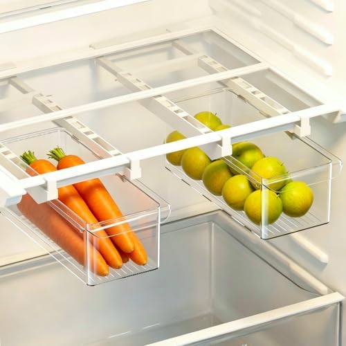 Refrigerator Organizers Storage Fridge Drawer, Storage Containers