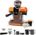 RECAFIMIL Semi-Automatic Espresso Machine with Grinder, 20 Bar