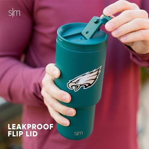 Simple Modern Chicago Bears Tumbler with Flip Lid, Straw 30oz | NFL