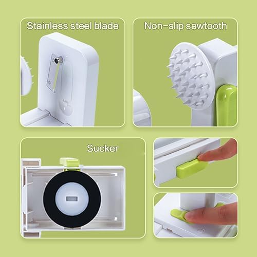 5-Blade Vegetable Spiralizer, White