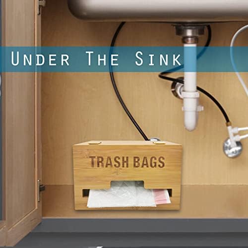 Trash Bag Dispenser with Handles