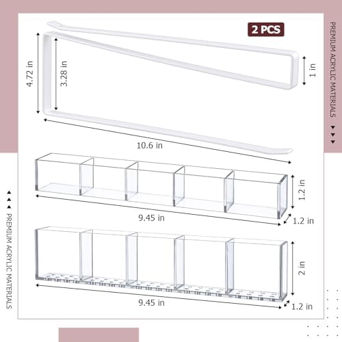 4 Pcs Water Bottle Organizer Set for Kitchen Cabinets