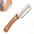 Premium Vegetable Peeler with Wooden Handle and Bottle Opener, 2-In-1 Stainless by Unknown