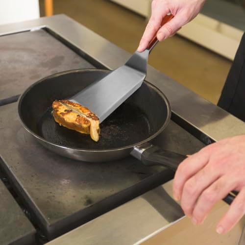 metal spatula Ideal for Cast Iron Skillets and Flat Top Grills, Full