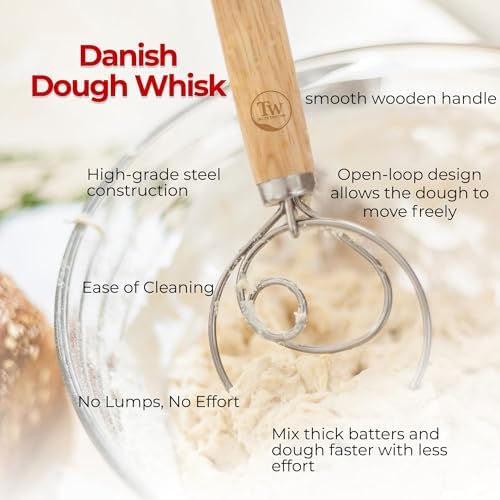 Sourdough Starter Kit for Beginners, 34oz Jar & Complete Baking Tools