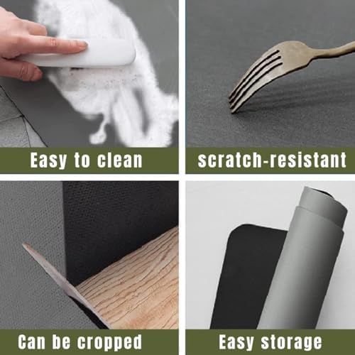 Fantasy Style Draining Mat, Super Absorbent Quick Dry Dish Drying Mat