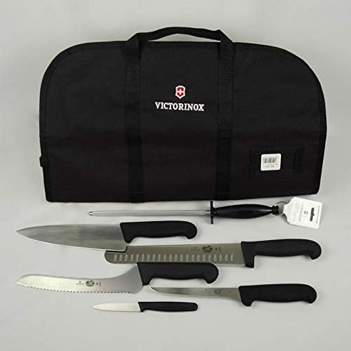 Victorinox Forschner 7 Pc Fibrox Knife Roll Set