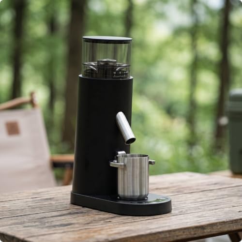 Electric Burr Coffee Grinder, 60-Step, Black
